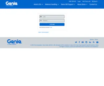 Genielift.com.au(Genie Lift) Screenshot
