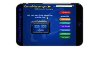 Geniemessenger.com(Genie Messenger) Screenshot