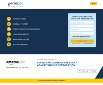 Genieppc.com(Genieppc Smart Automation Tool for Amazon Marketing) Screenshot