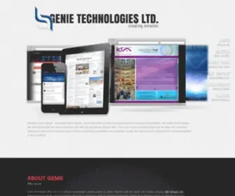 Genietechsoftware.com(Genie Technologies (Pvt) Ltd) Screenshot