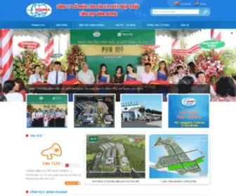 Genimex.com.vn(Cong ty Co Phan Lam san va Xuat Nhap khau Tong hop Binh Duong) Screenshot