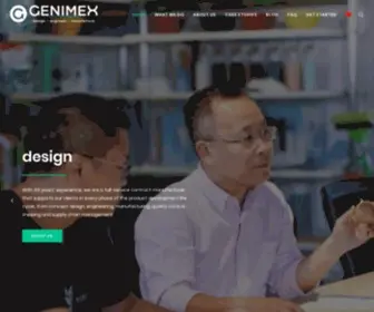 Genimexgroup.com(Genimex) Screenshot