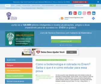 Geniodoenem.com.br(Gênio do Enem) Screenshot