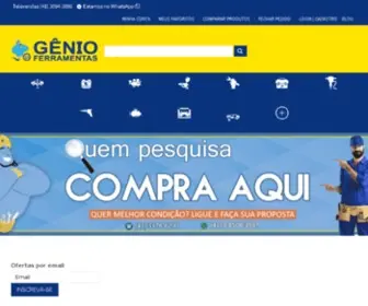 Genioferramentas.com.br(Loja de Ferramentas e Máquinas com o Melhor Preço do Brasil) Screenshot