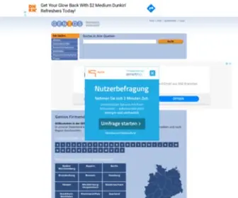 Genios-Firmen.de(GENIOS Firmendatenbank) Screenshot