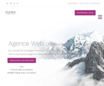Genious-Interactive.com(Genious Interactive) Screenshot