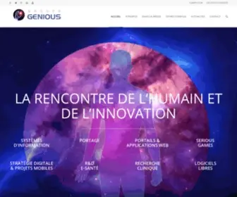Genious.com(Groupe Genious) Screenshot