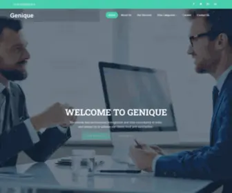 Genique.in(Best Immigration Genique in Delhi & Noida For Australia & Canada) Screenshot