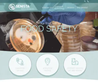 Genistabio.com(Genista Biosciences) Screenshot