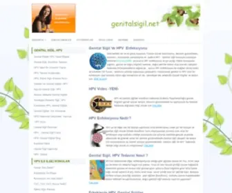 Genitalsigil.net(Genital siğil) Screenshot