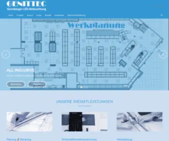 Genittec-Lights.de(Genittec Lights) Screenshot