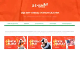 Geniumhighschool.com(Genium Education) Screenshot
