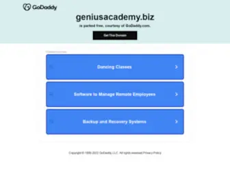 Geniusacademy.biz(Geniusacademy) Screenshot