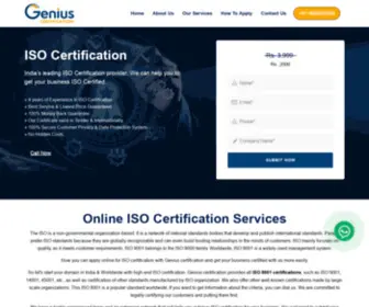 Geniuscertification.com(Genius Certification) Screenshot