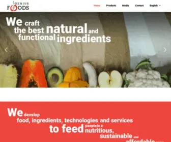 Geniusfoods.co(Genius Foods) Screenshot