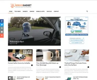 Geniusgadget.com(Geniusgadget) Screenshot
