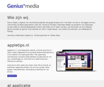 Geniusmedia.nl(Kennis delen is onze passie) Screenshot