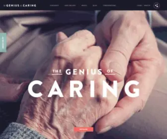 Geniusofcaring.com(Genius of Caring) Screenshot