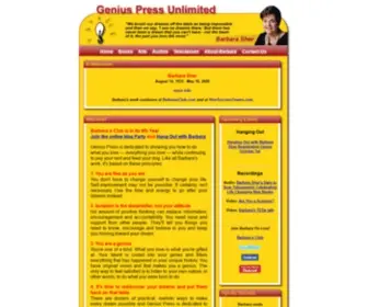 Geniuspress.com(Genius Press Unlimited) Screenshot