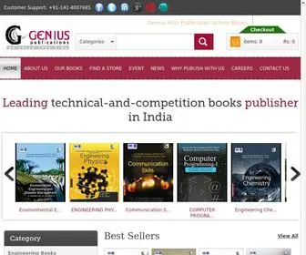 Geniuspublications.com(Buy Engineering & ITI Books Online) Screenshot