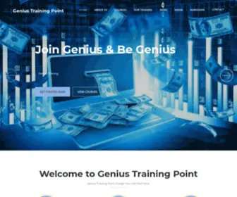 Geniustrainingpoint.com(Genius Training Point) Screenshot