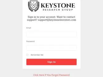 Geniuswealthacademy.com(Keystone Research Group) Screenshot