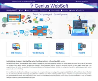 Geniuswebsoft.com(Geniuswebsoft) Screenshot