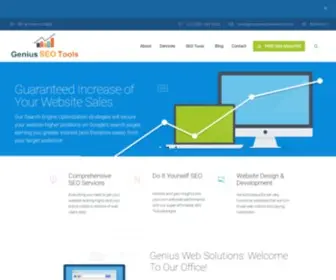 Geniuswebsolutions.co.za(When it comes to digital marketing Genius Web Solutions) Screenshot