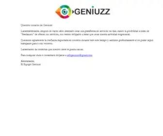 Geniuzz.com(Gráficos) Screenshot