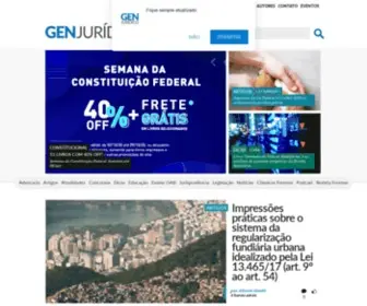 Genjuridico.com.br(GEN Jurídico) Screenshot