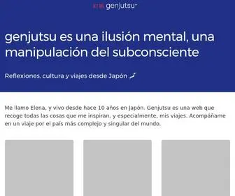 Genjutsu.es(Genjutsu es una ilusión mental) Screenshot