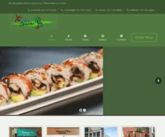 Genkiyasushi.com(Genki YA Sushi) Screenshot