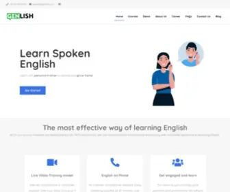 Genlish.com(Learn English on Phone) Screenshot