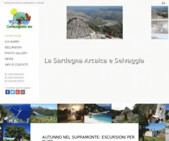 Gennargentu.it(Villaggio Tiscali) Screenshot