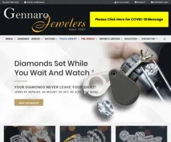 Gennarojewelers.com(Gennaro Jewelers Long Island's Most Trusted Jewelry Store Since 1923) Screenshot