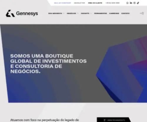 Gennesys.com(Gennesys Consulting) Screenshot