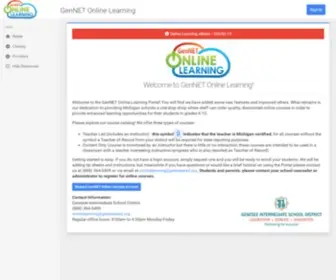 Gennet.us(GenNET Online Learning) Screenshot