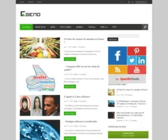 Geno.fr(Le meilleur de l'actualité Geek et High) Screenshot