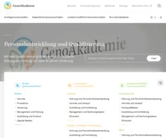 Genoakademie.de(Partner für Personalentwicklung) Screenshot