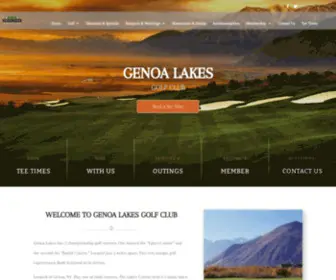 Genoalakes.com(Genoa Lakes) Screenshot