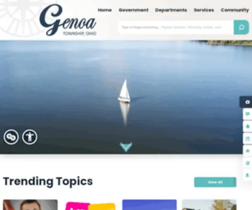 Genoatwp.com(Genoa Township) Screenshot