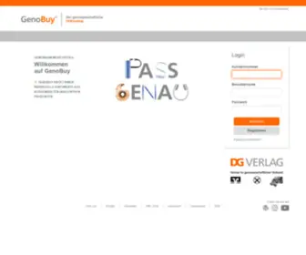 Genobuy.de(Ihr genossenschaftlicher Onlineshop) Screenshot