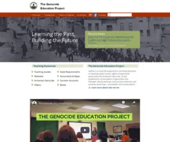 Genocideeducation.org(Genocide Education Project) Screenshot