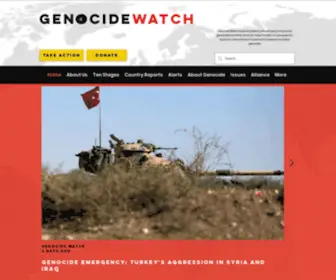 Genocidewatch.org(Home) Screenshot