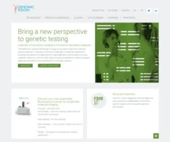 GenomicVision.com(Genomic vision) Screenshot