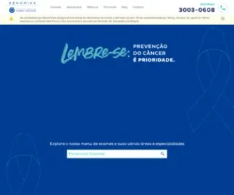 Genomika.com.br(A vida precisa) Screenshot