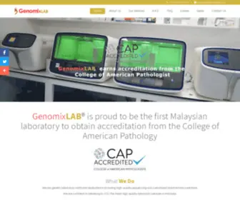 Genomixlab.com(GenomixLab) Screenshot