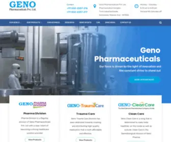 Genopharma.com(Geno) Screenshot