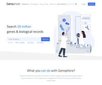 Genophore.com(Genophore) Screenshot