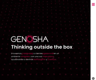 Genosha.com.ar(Agencia Creativa) Screenshot